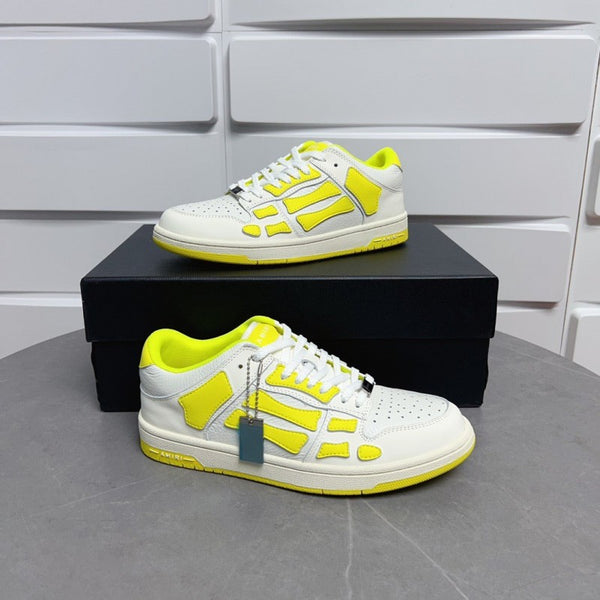 Amiri skel top low neon white
