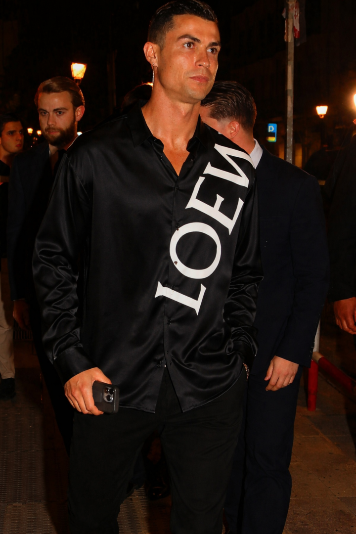 Loewe Ronauldo Edition Black Shirt