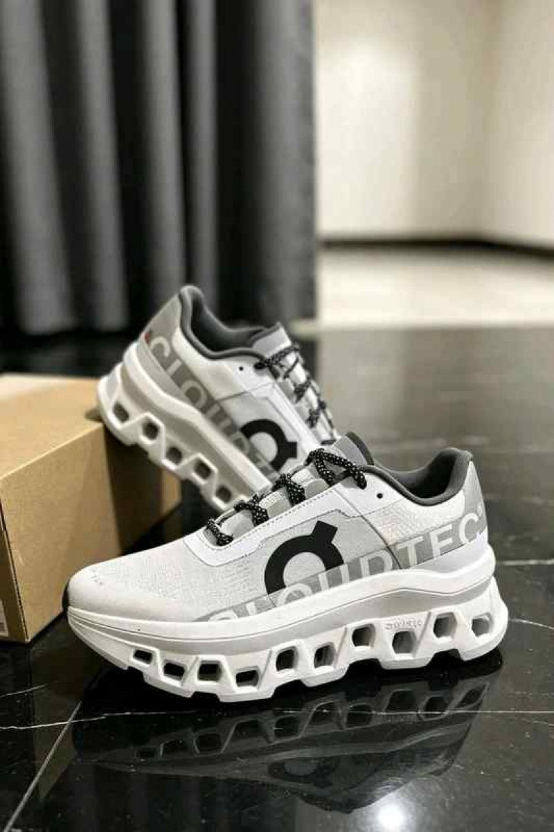 On Cloudmonster All White