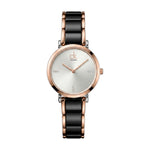 Calvin Kleii_n minimalist Black Two Tone white Dail