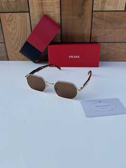 Prada 58258 gold brown