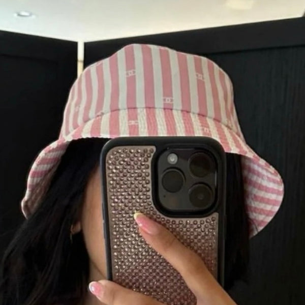 Chanel_Pink_White_Stripes_Premium_Bucket_Hat_(With_Safety_Box)