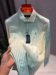 Ralph LAUREN P-OLO IMPORTED STORE ARTICLE Linen Cloth SHIRT