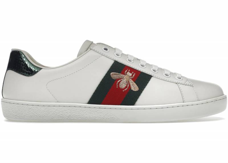 Guucci Bee Ace Sneakers With All Accessories