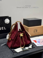 Chanel_25_Premium_Suede_ShoulderBag_With_OriginalPacking_NoReturn
