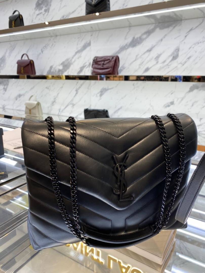 Ysl Lou Lou Medium Size 8802 Shoulder Bag With Original Box & DustCover Packing