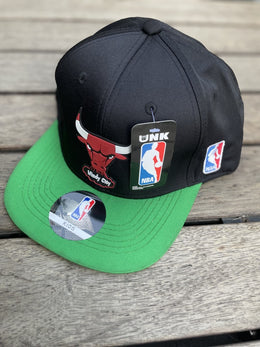 Chicago Bulls Wind City Black Green DC Premium Unisex Cap (With Box) 454