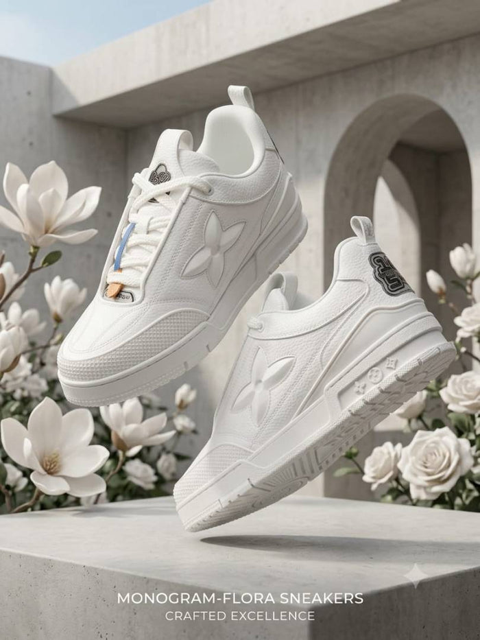 LOUUIS VUITTON SKATE WHITE SNEAKER style idea