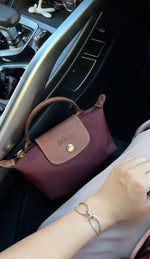 Longchamp Mini Crossbody Bag With Poly Bag