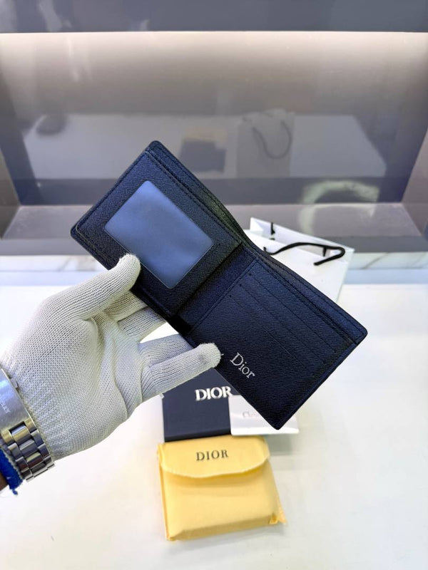 Dio_ Black Premium Quality Wallet Fa 1173