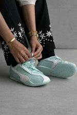 Puma Bella V2 Leather Green