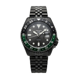 Seiko Gmt Master Green black dail