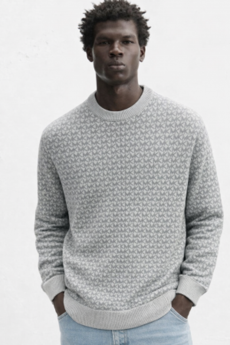 Michael KORS IMPORTED SWEATERS GREY