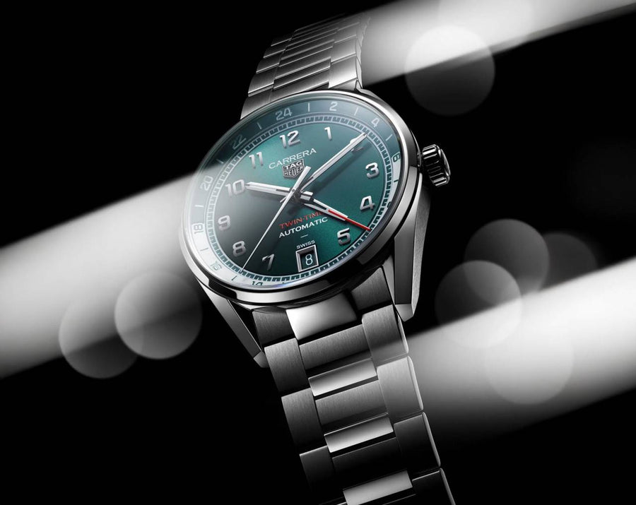Tag Heuee_r carrera date twin - time
