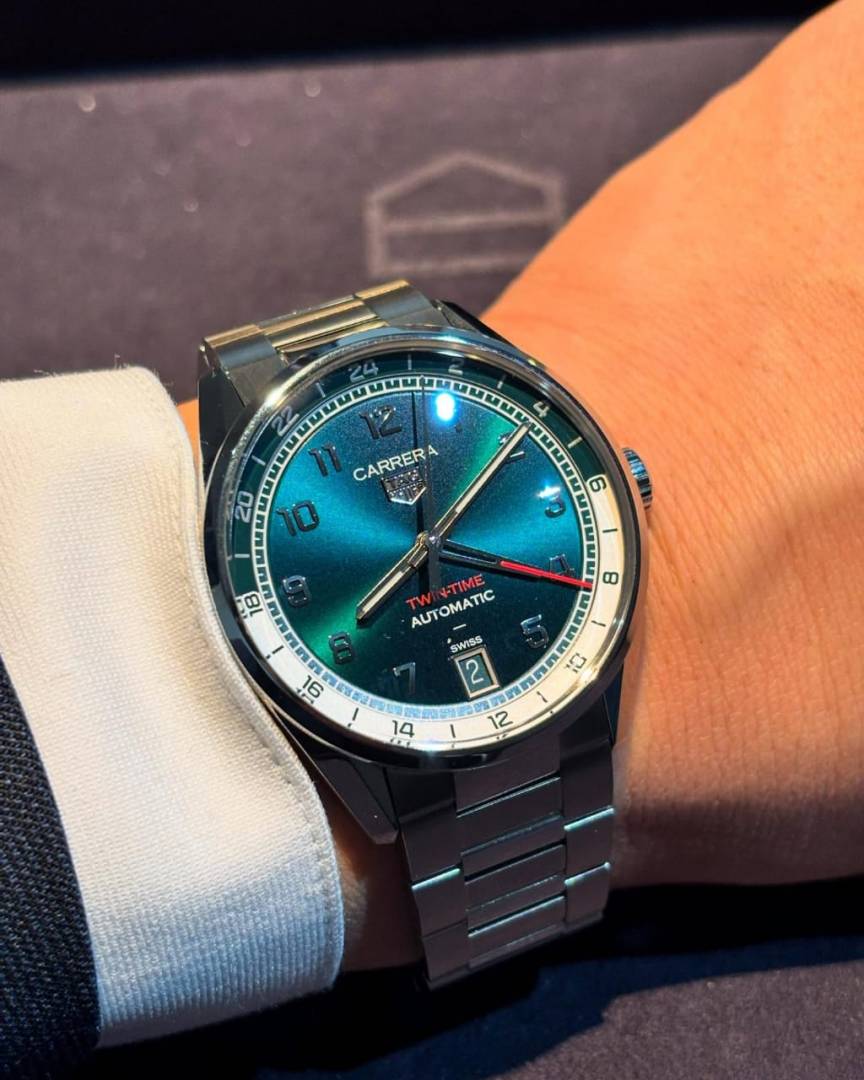 Tag Heuee_r carrera date twin - time