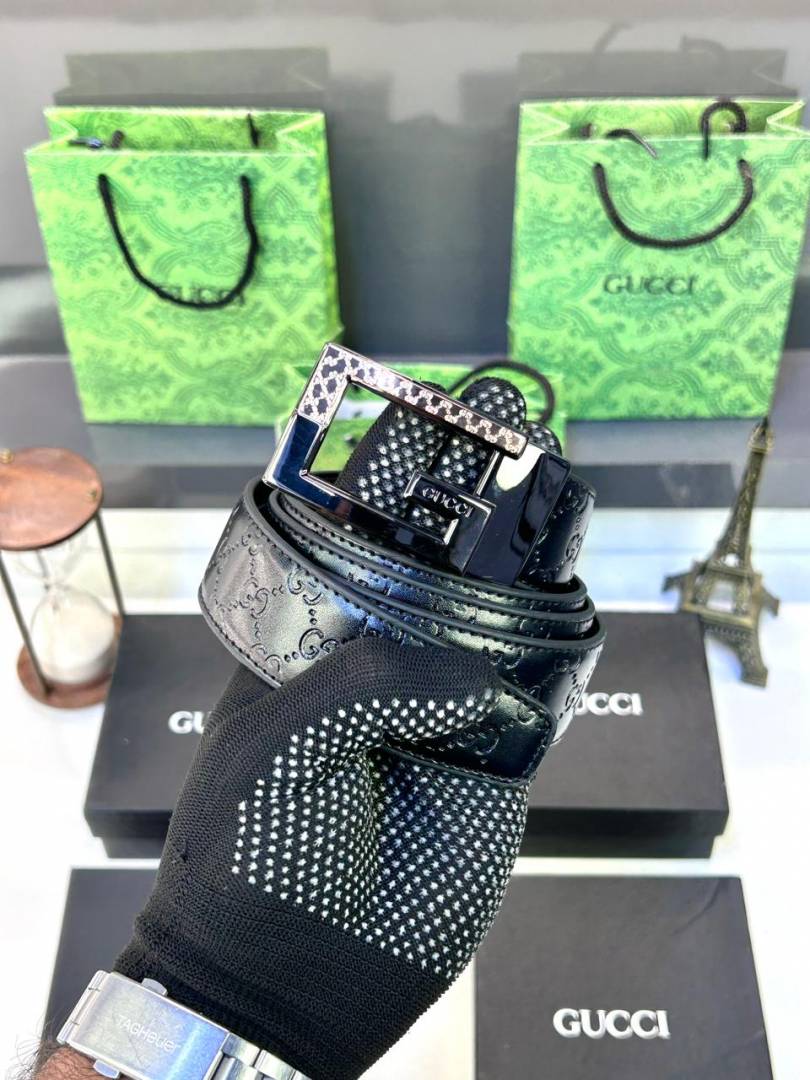 Gucci Embossed Belt Fa 30