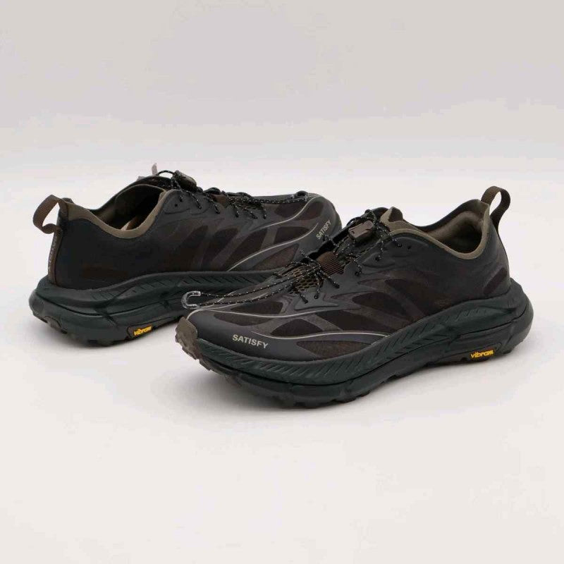 Hoka x Satisfy One Mafate Speed 4 Lite Coffee