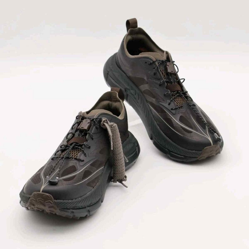 Hoka x Satisfy One Mafate Speed 4 Lite Coffee