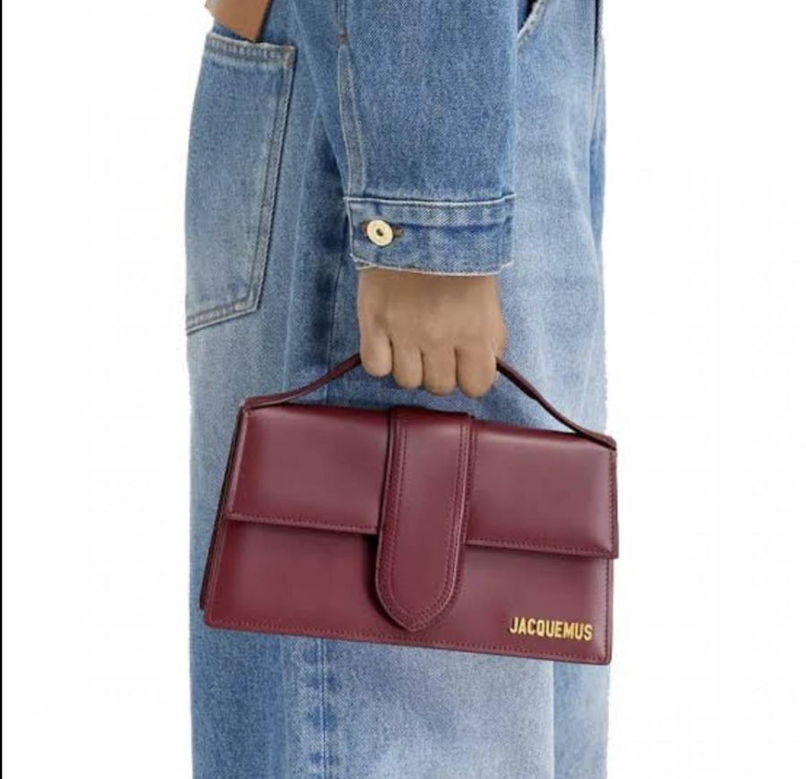 Jacquemus Le Bambino Grand Large Shoulder Bag With Original Box & Dust Cover