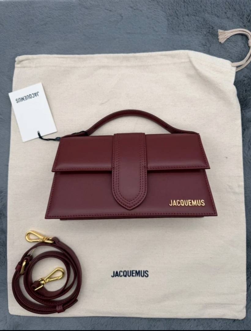 Jacquemus Le Bambino Grand Large Shoulder Bag With Original Box & Dust Cover