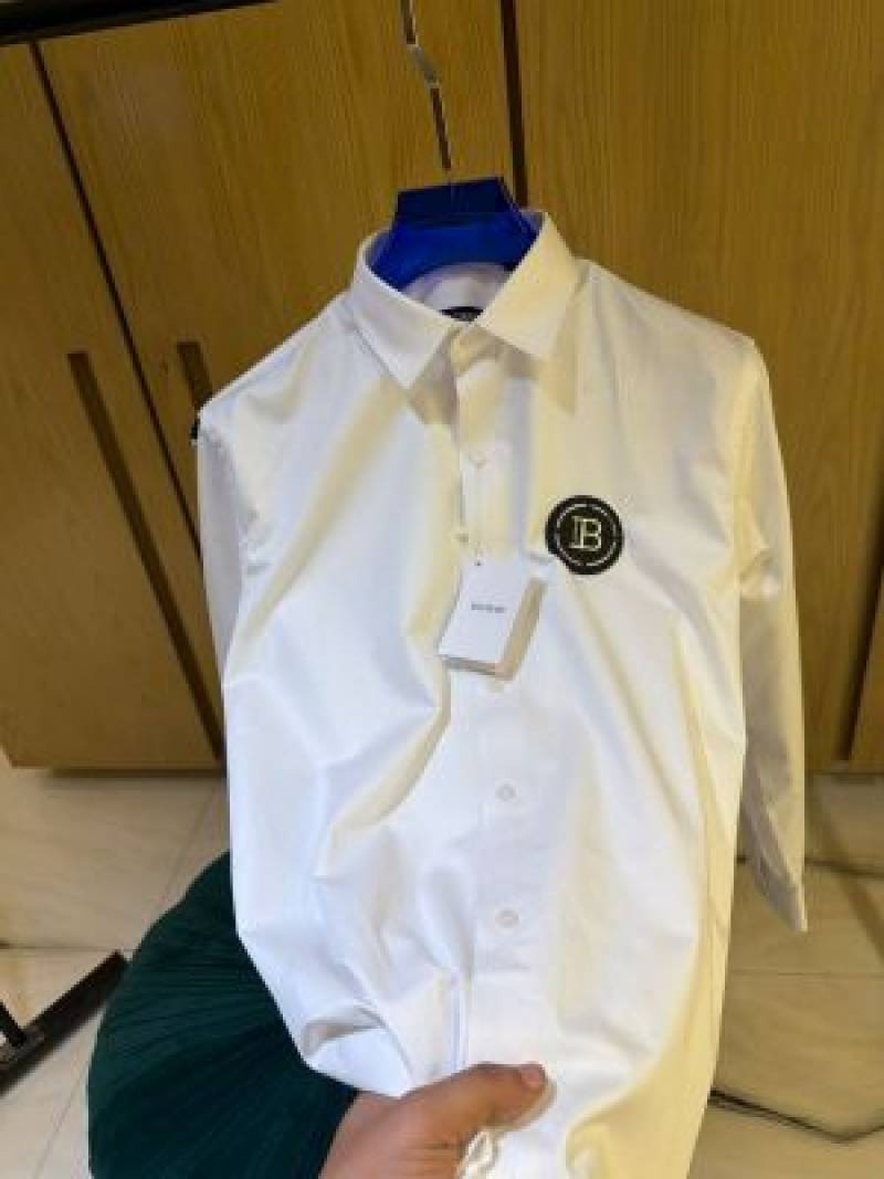 Balmain IMPORTED STORE ARTICLE SHIRT WHITE