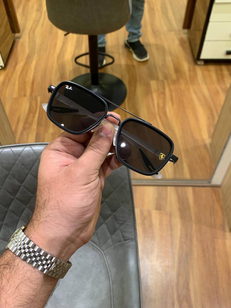 rey ban 06 white black