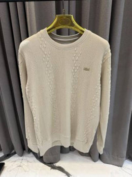 Lacost imported sweatshirt cream