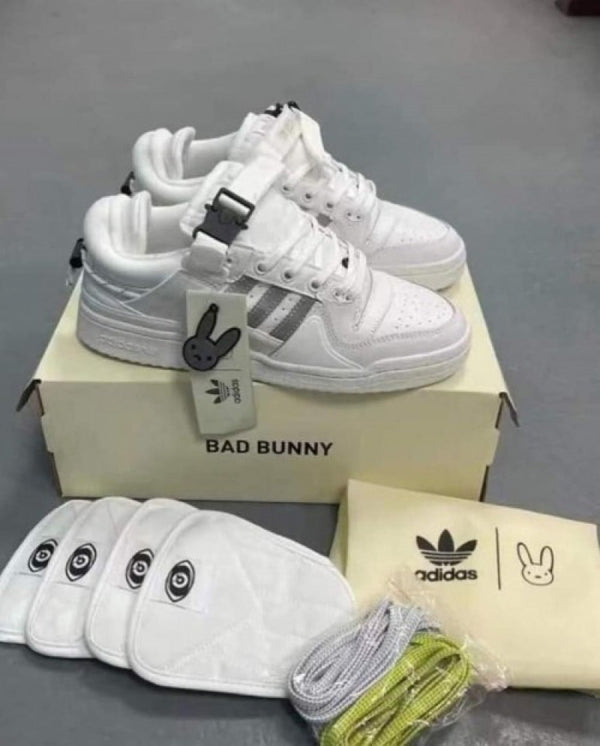 S bad bunny full white