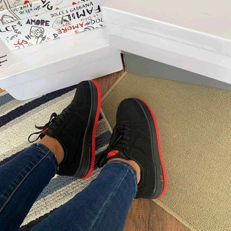 Nike airforce 1 Black red