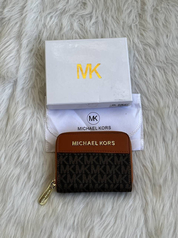 Michael Kors_119_Coffee_Mini_Wallet_With_OriginalBox_DustCover