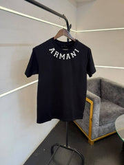Armmani Black imported round neck tshirt