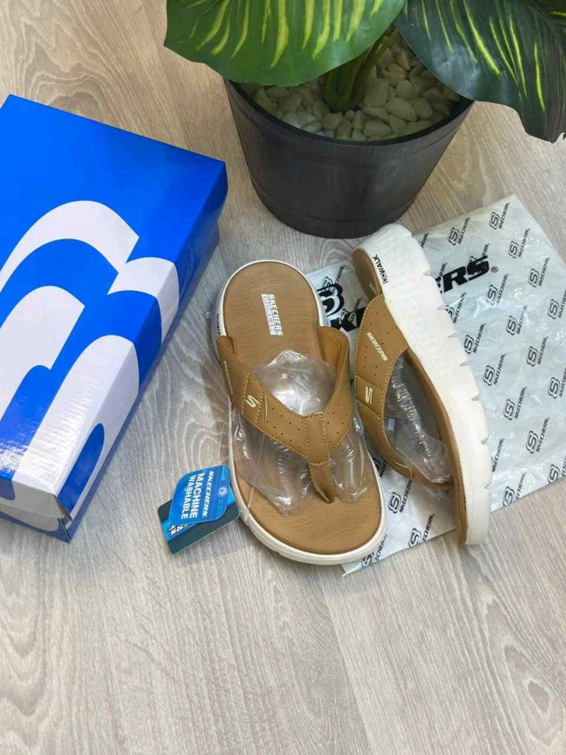 Skechers Go Walk Comfort Premium Beige Cream Simplex
