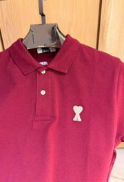 AMI PARIS IMPORTED STORE ARTICLE POLO T-SHIRxT