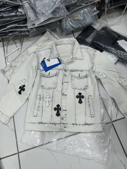 CHROME HEARTS IMPORTED STORE ARTICLE DENIM JACKET