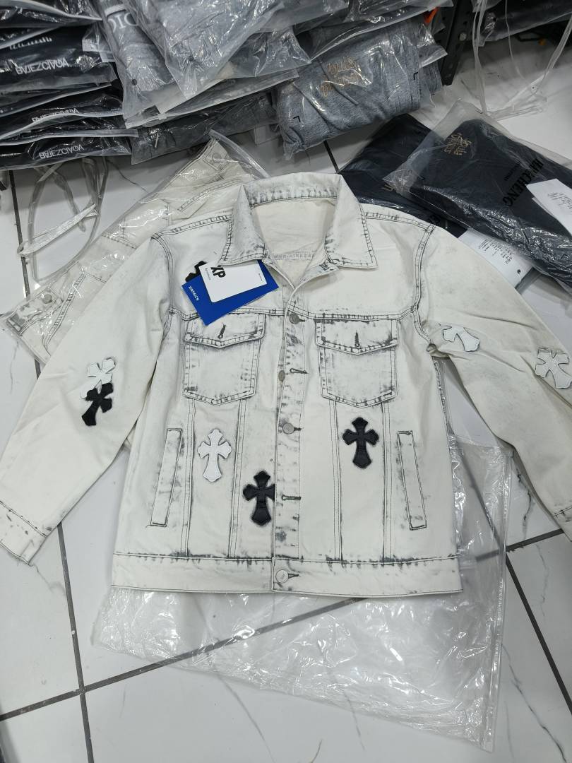 CHROME HEARTS IMPORTED STORE ARTICLE DENIM JACKET