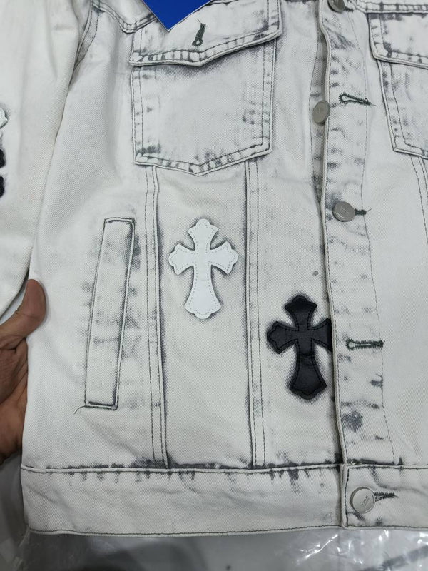CHROME HEARTS IMPORTED STORE ARTICLE DENIM JACKET
