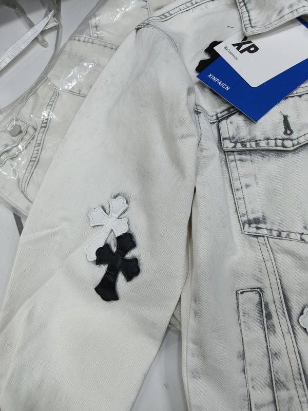 CHROME HEARTS IMPORTED STORE ARTICLE DENIM JACKET