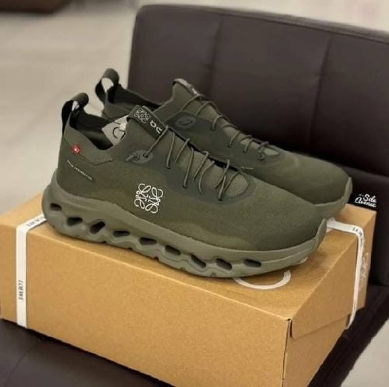 Loewe X On Cloudtilt 2 0 Sneakers Olive