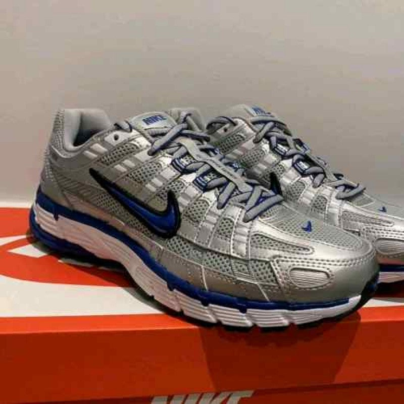 Nike P-6000 Metallic Blue Tick 1123