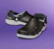 Crocs CLASSIC TURBO - Mules - black