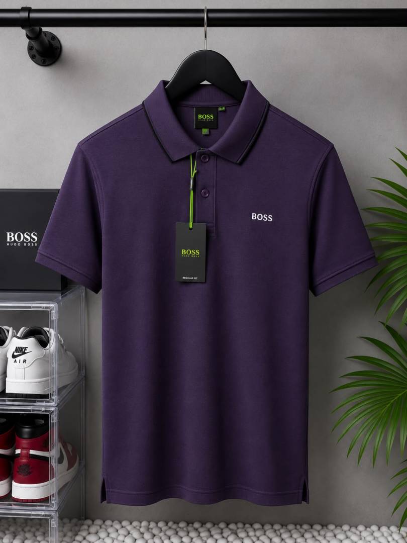 Hug_ Bos_s Premium Polo T-Shirt 1742