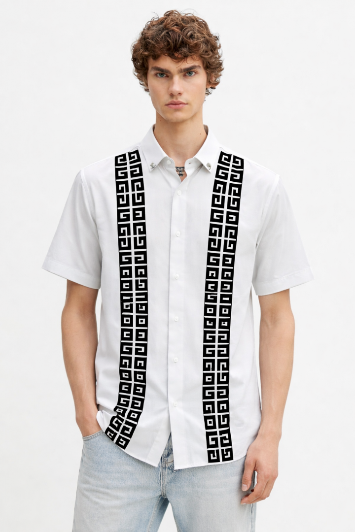 Versace IMPORTED STORE ARTICLE DIAMOND SHIRT