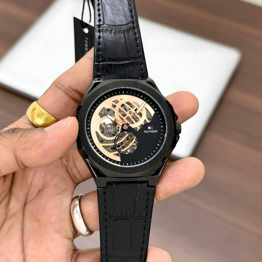 Tommy Hilfigar skeleton dial