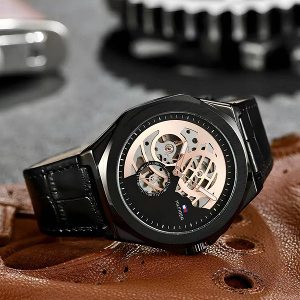 Tommy Hilfigar skeleton dial