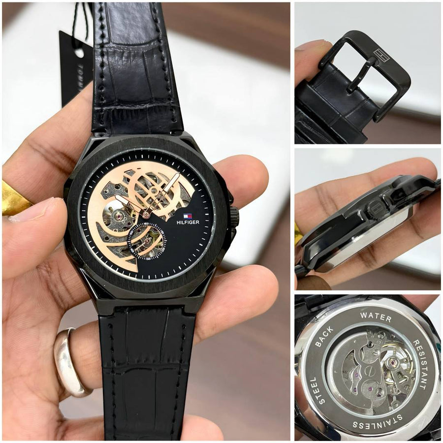 Tommy Hilfigar skeleton dial