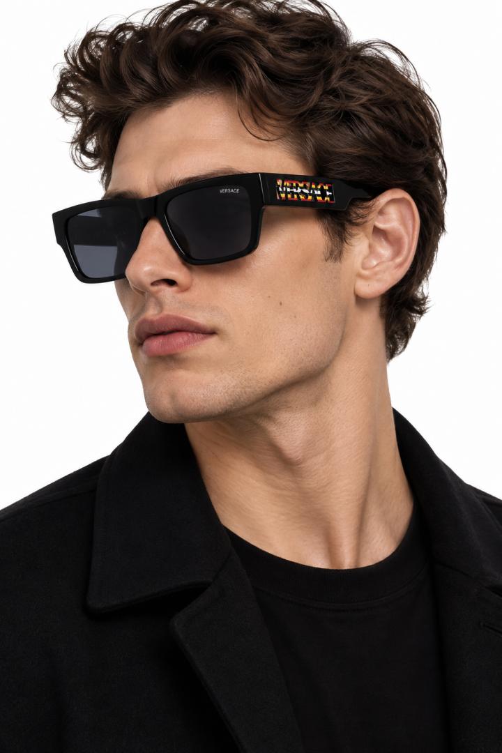 Versace 4430 Shine Black Multi