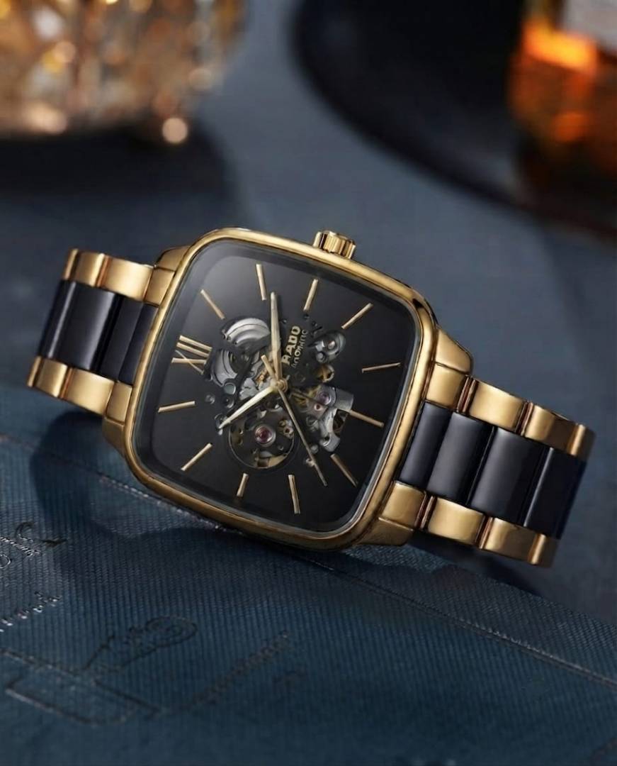 Rado Skeleton Luxury Edition Automatic 2 ton gold black