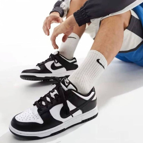 Nike sb dunk panda woman s leather quality