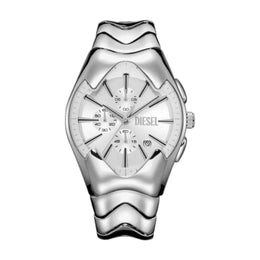 Diesel Mercurial Chronograph silver white