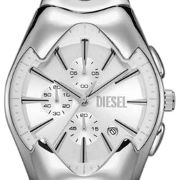Diesel Mercurial Chronograph silver white